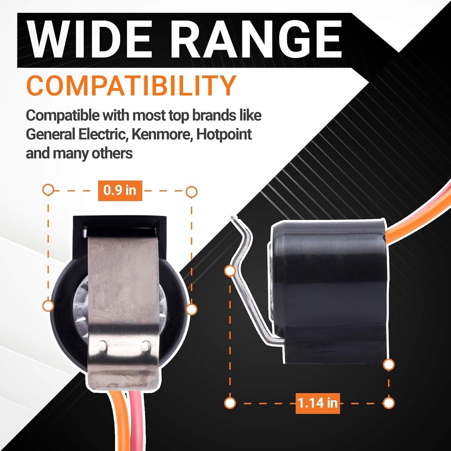 [Lifetime Warranty] WR50X122 Refrigerator Defrost Thermostat - Compatible with General Electric Kenmore Hotpoint Models - Replaces PS303471 AP2071262 WR50X0128 image 4