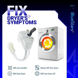 [Lifetime Warranty] WP3406107 3406107 Dryer Door Switch - For Whirlpool Maytag Kenmore Dryers - Replaces 3406109 3405100 3405101 3406100 3406101 AED4475TQ1 MEDC400VW0 thumbnail 6