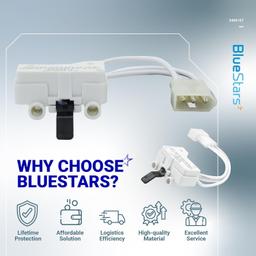 [Lifetime Warranty] WP3406107 3406107 Dryer Door Switch - For Whirlpool Maytag Kenmore Dryers - Replaces 3406109 3405100 3405101 3406100 3406101 AED4475TQ1 MEDC400VW0 thumbnail 7