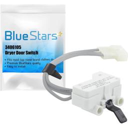 [Lifetime Warranty] 3406105 Dryer Door Switch - Compatible with Kenmore Whirlpool KitchenAid 11060012000 11060022010 11060232000 3LER5436EQ0 3LGR5436EQ0 7MBPS8843MQ0 thumbnail 0