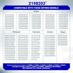 [Lifetime Warranty] 2198202 Refrigerator Cold Control Thermostat Replacement - Compatible with Whirlpool & Kenmore Refrigerators - Replaces 2161284 2198201 PS11739232 AP6006166 WP2198202 161284 1110552 thumbnail 4