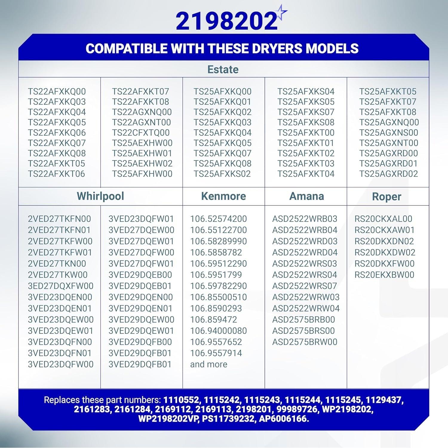 [Lifetime Warranty] 2198202 Refrigerator Cold Control Thermostat Replacement - Compatible with Whirlpool & Kenmore Refrigerators - Replaces 2161284 2198201 PS11739232 AP6006166 WP2198202 161284 1110552 image 4