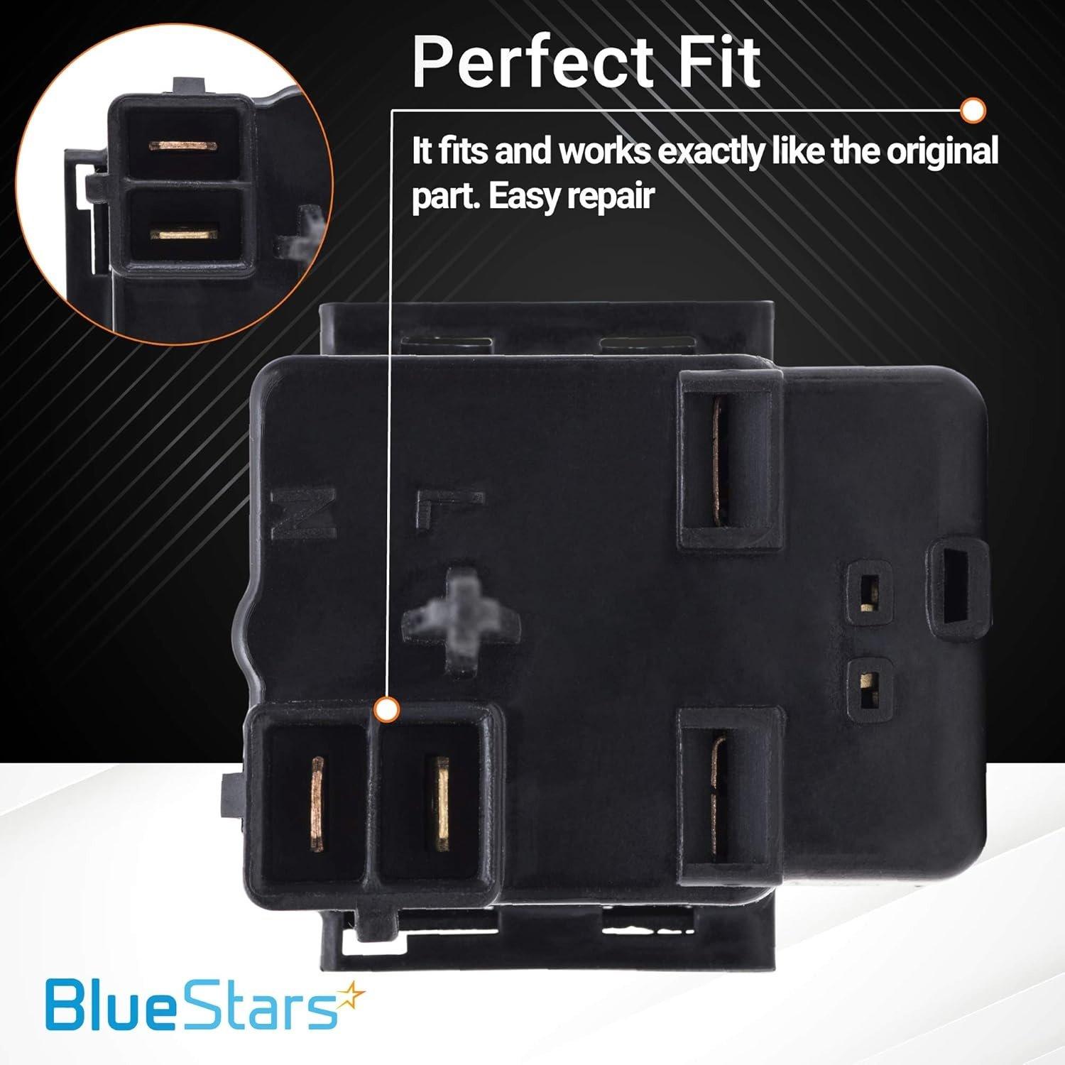 [Lifetime Warranty] WR07X10097 12uF 250VAC Relay and Overload Assembly Replacement - Compatible with GE Refrigerators - Replaces 1265640 AP4300623 PS1766101 513604045 image 4