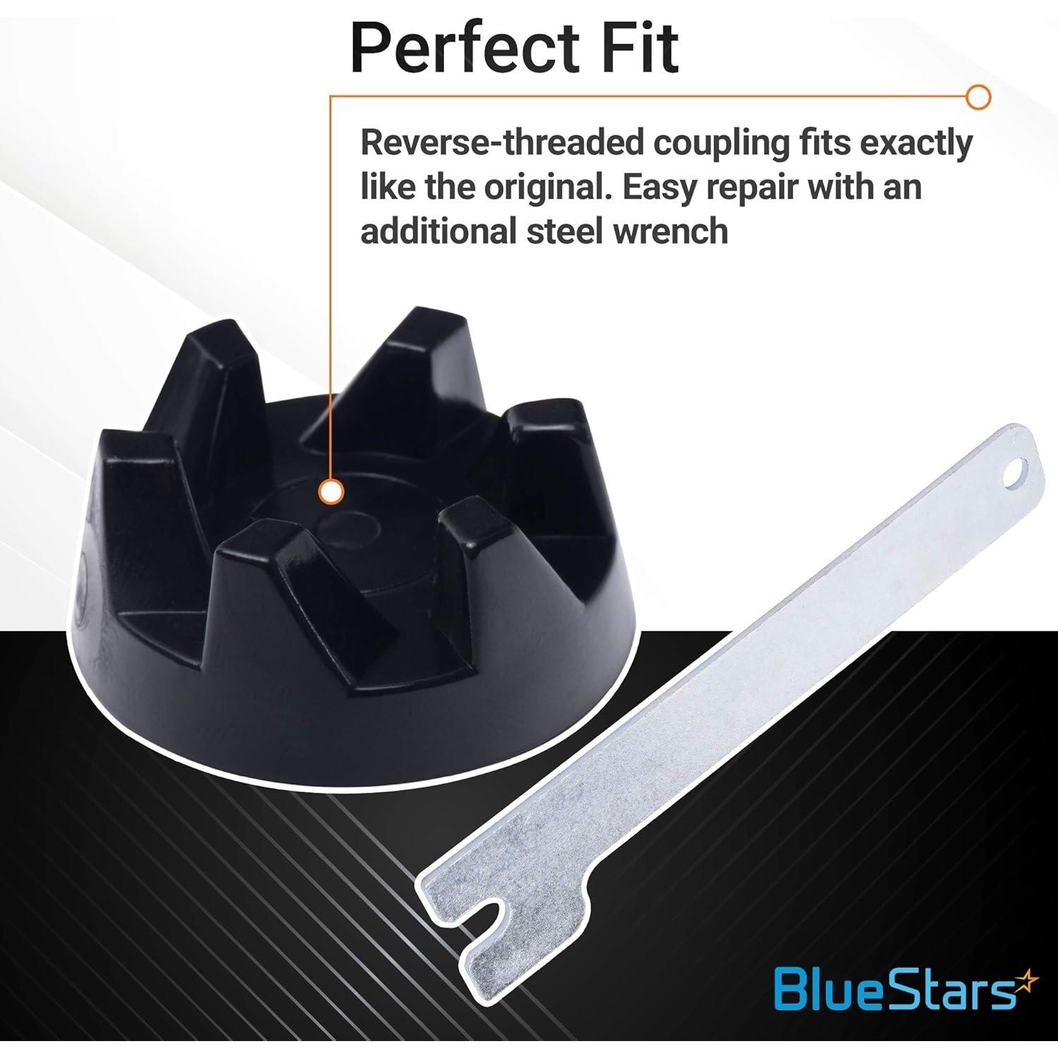 [Lifetime Warranty] 9704230 Blender Drive Coupler with Spanner Kit Replacement - Exact Fit for KitchenAid KSB5WH KSB5 KSB3 Blenders - Replaces WP9704230VP WP9704230 image 2