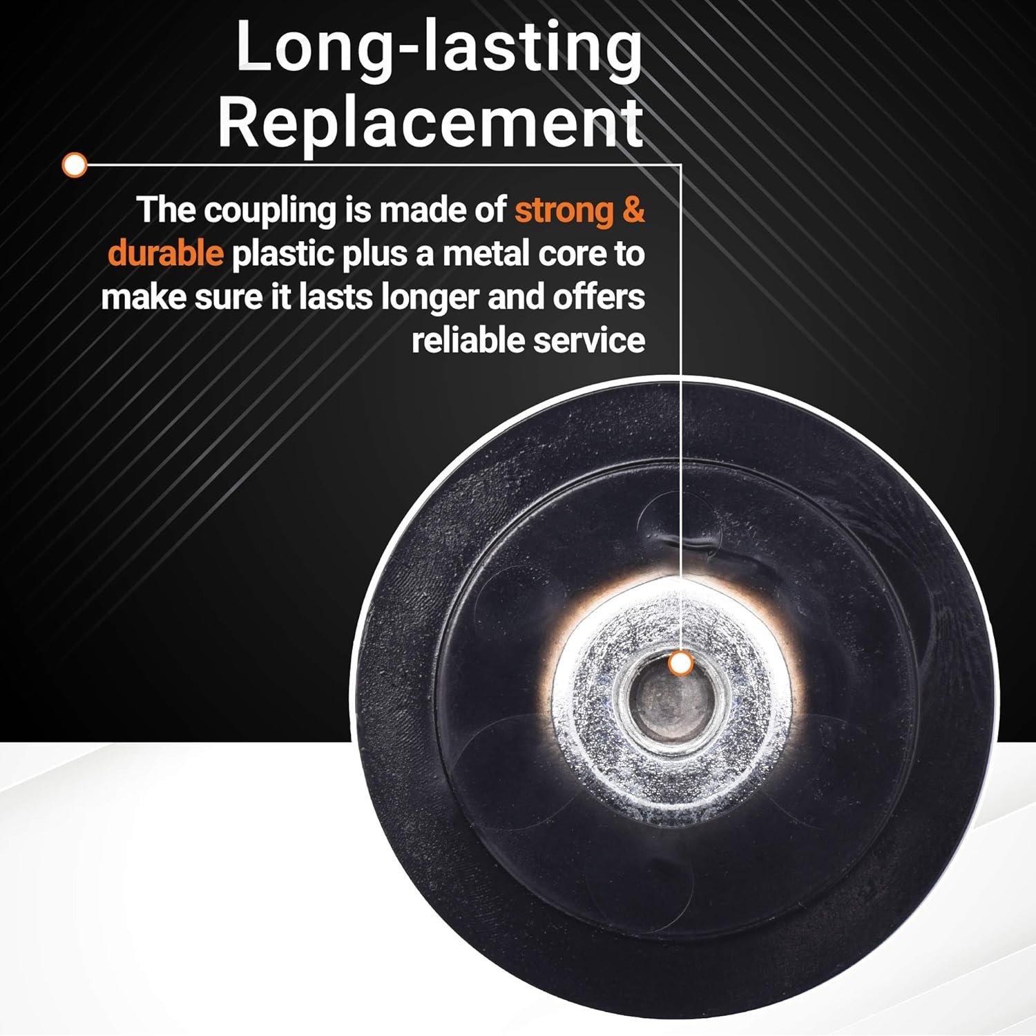 [Lifetime Warranty] 9704230 Blender Drive Coupler with Spanner Kit Replacement - Exact Fit for KitchenAid KSB5WH KSB5 KSB3 Blenders - Replaces WP9704230VP WP9704230 image 1