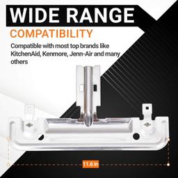 W10712394 Dishwasher METAL Rack Adjuster Kit thumbnail 5