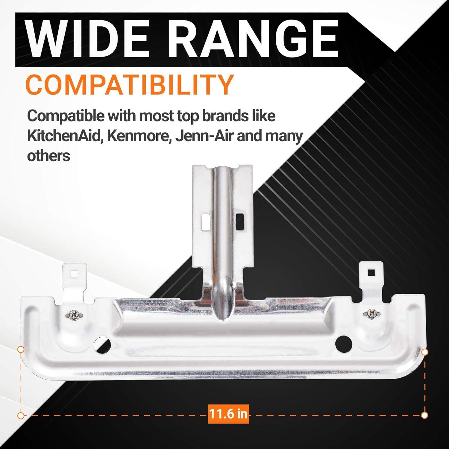 W10712394 Dishwasher METAL Rack Adjuster Kit image 5