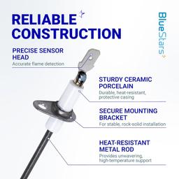 [Lifetime Warranty] 52W29 Furnace Flame Sensor thumbnail 3