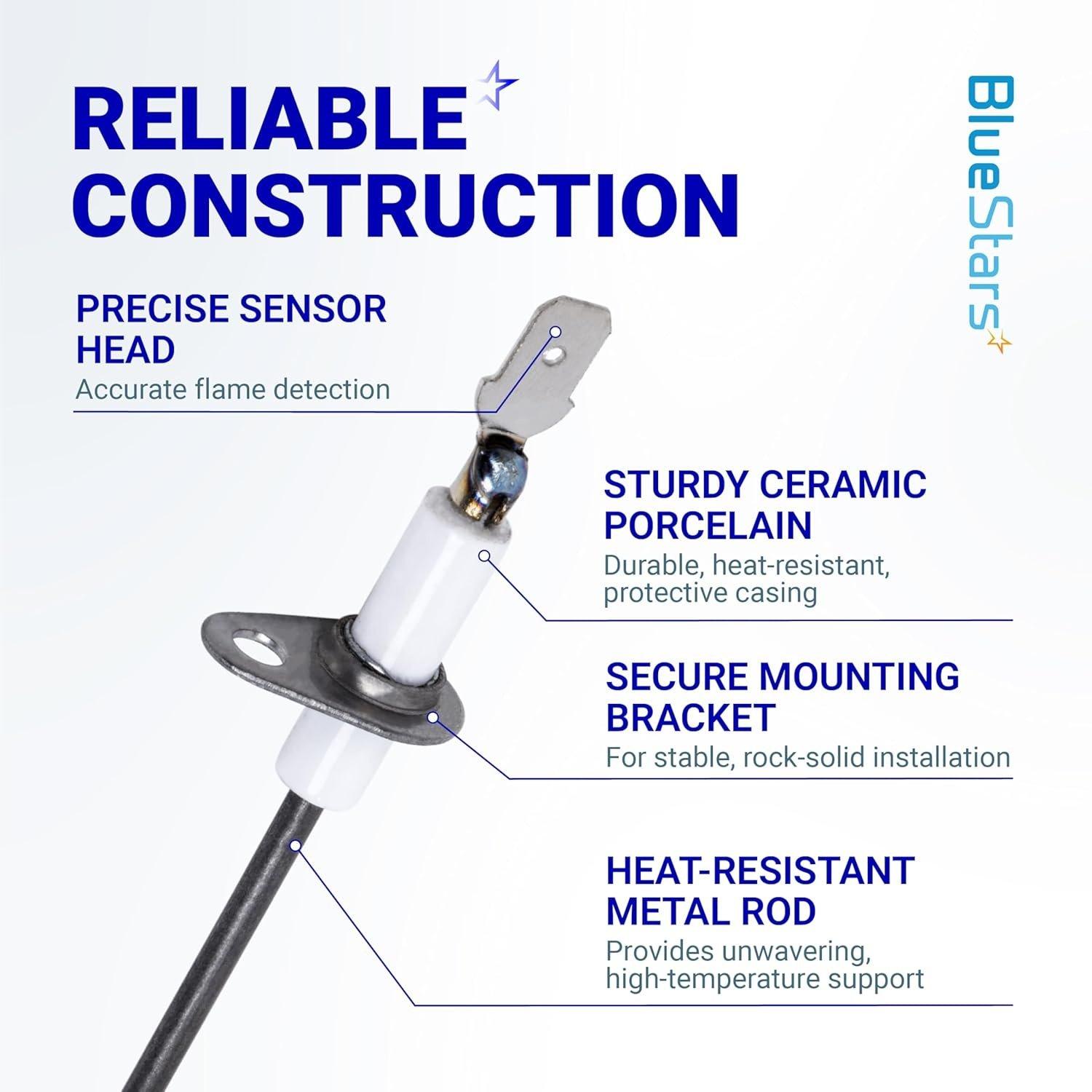 [Lifetime Warranty] 52W29 Furnace Flame Sensor image 3