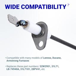 [Lifetime Warranty] 52W29 Furnace Flame Sensor thumbnail 4