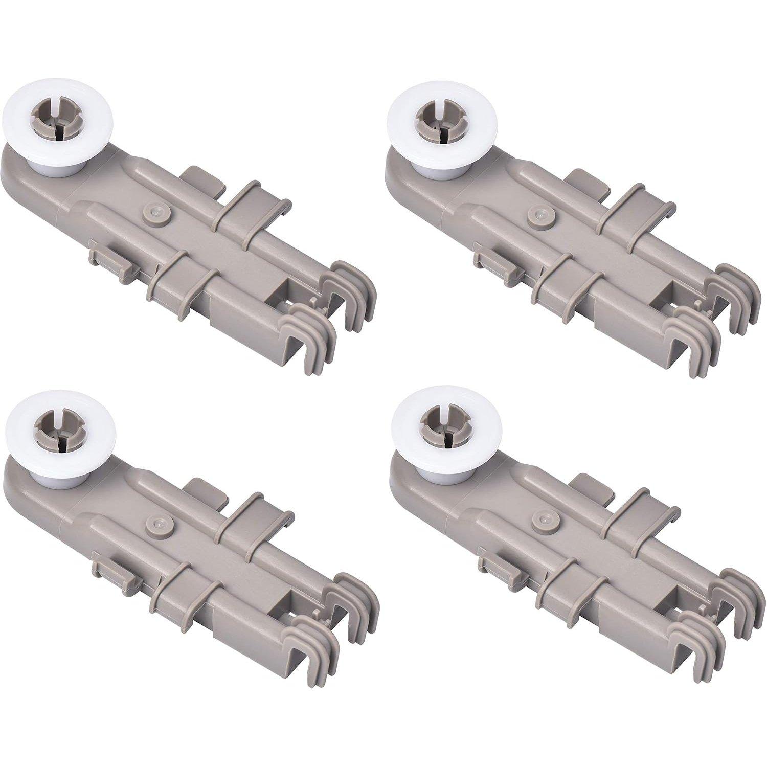[Lifetime Warranty] 8268743 Dishwasher Upper Rack Wheel - Compatible for Whirlpool Kenmore KitchenAid Dishwashers - Replaces WP8268743 AP6012252 PS11745459 - Pack of 4 image 0