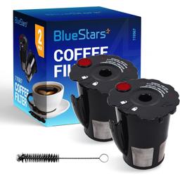 [Lifetime Warranty] 119367 Reusable Coffee Keurig Filter Replacement for Keurig K Cups 2.0 Series - Pack of 2 thumbnail 0