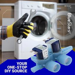 [Lifetime Warranty] WH13X10024 Washer Water Inlet Valve Replacement - Compatible with GE & Hotpoint Washers - Replaces WH13X0086 PS1155105 AP3861119 1159233 WH13X10019 WH13X0087 thumbnail 4