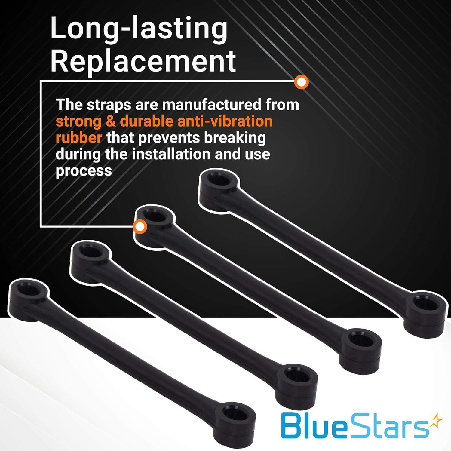 [Lifetime Warranty] WH1X2727 Washer Dampening Strap - Compatible with GE & Hotpoint Washers - Replaces WH1X10046 AP2044899 PS271100 WH01X10028 56121T4WW 52120TAWB WH01X10046 - Pack of 4 image 3