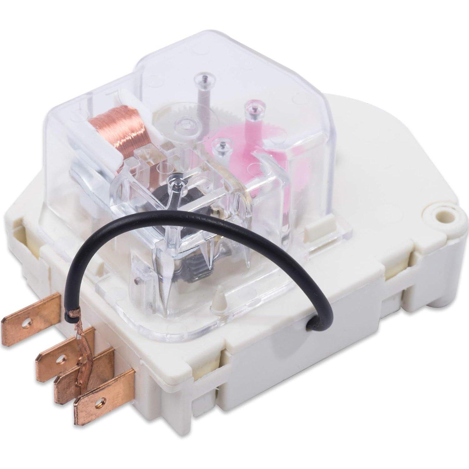 [Lifetime Warranty] W10822278 Refrigerator Freezer Defrost Timer Replacement - Compatible with Whirlpool KitchenAid Kenmore Refrigerators - Replaces PS11723171 945514 482493 R0950217 2188372 image 0