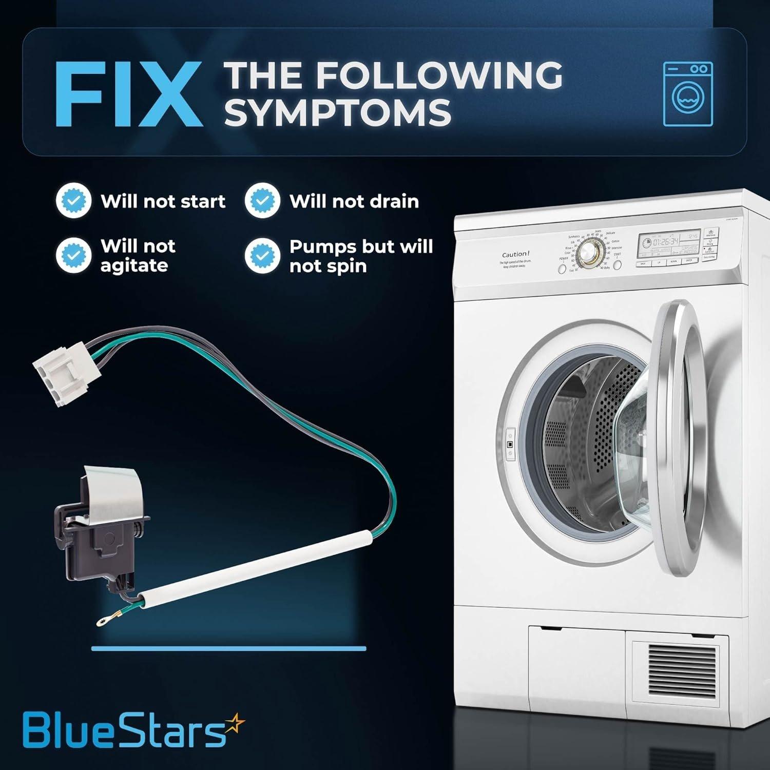 [Lifetime Warranty] 3949238 Washer Lid Switch - Compatible with Whirlpool & Kenmore Washers - Replaces WP3949238 AP3100001 PS350431 image 2