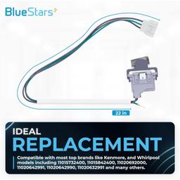 [Lifetime Warranty] 3949238 Washer Lid Switch - Compatible with Whirlpool & Kenmore Washers - Replaces WP3949238 AP3100001 PS350431 thumbnail 3