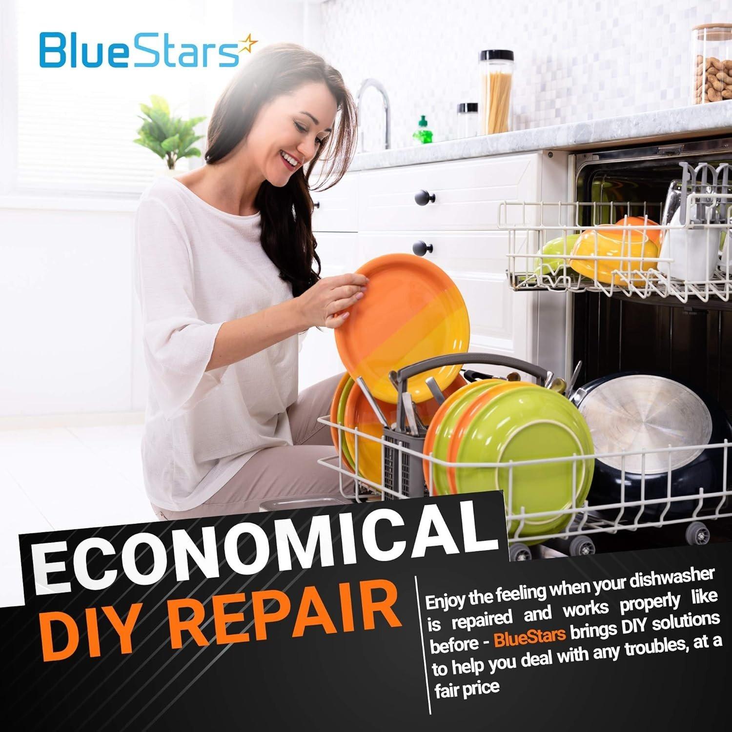 [Lifetime Warranty] WD35X21038 Dishwasher Lower Rack Wheel and Stud - Compatible with GE Kenmore Dishwashers - Replaces WD12X10267 PS11726733 AP59863653 - Pack of 8 image 3