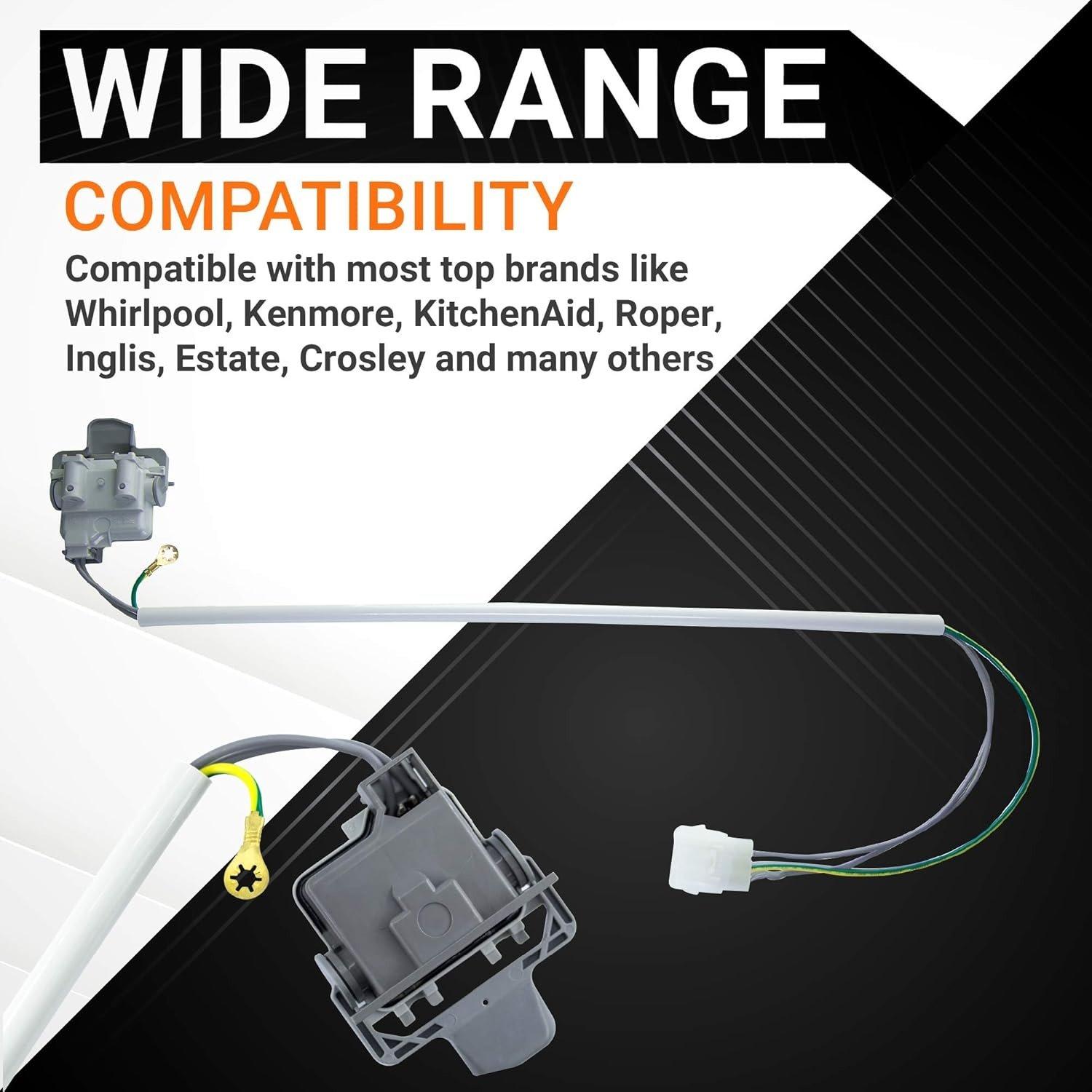 [Lifetime Warranty] 3949247 Washer Lid Switch Replacement - Fit for Kenmore Whirlpool Washer - Replaces 3949247V 3949239 PS350434 3949247VP PS11722098 AP5983746 3949237 image 5