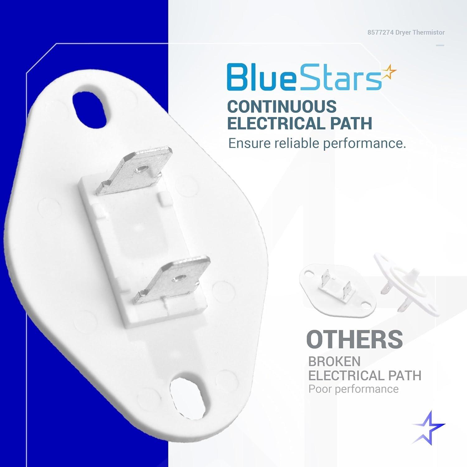 [Lifetime Warranty] 8577274 Dryer Thermistor - Fit for Whirlpool Kenmore KitchenAid Dryers - Replaces 3976615 AP3919451 WP8577274 PS993287 3390292 image 5