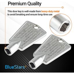 [Lifetime Warranty] 216702900 Freezer Door Key for Frigidaire & Kenmore Freezers - Replaces 297147700 AP4071414 AP2113733 PS1991481 - Pack of 2 thumbnail 3