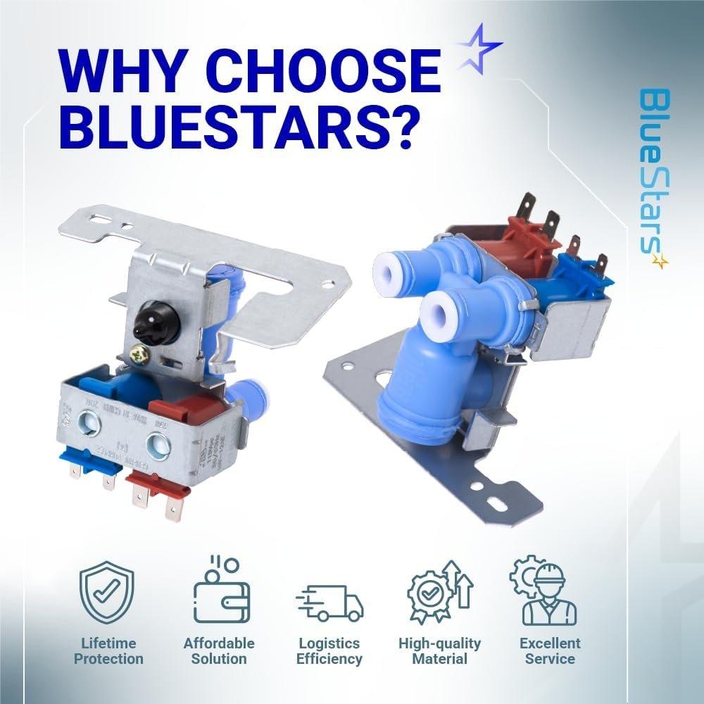 [Lifetime Warranty] WR57X10032 WR57X33326 Refrigerator Water Valve Dual Solenoid Valve - Compatible with GE Refrigerators - Replaces AP3192626 WR57X10040 AP3672839 PS901314 image 8