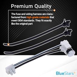 [Lifetime Warranty] W10258275 Dishwasher Bimetal Thermal Fuse - Compatible with Whirlpool Kenmore Dishwashers - Replaces 661663 PS2360984 AP4423189 thumbnail 4