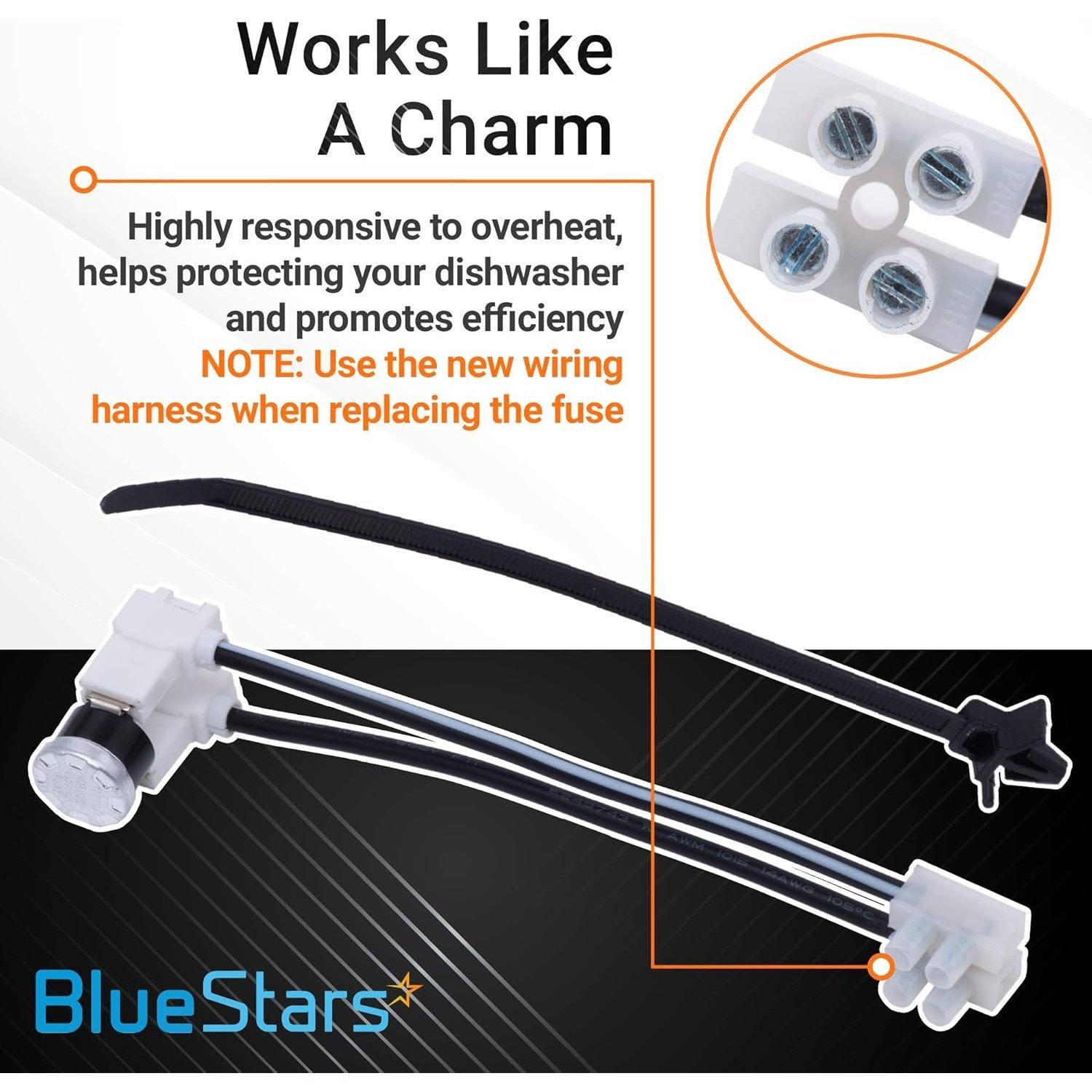 [Lifetime Warranty] W10258275 Dishwasher Bimetal Thermal Fuse - Compatible with Whirlpool Kenmore Dishwashers - Replaces 661663 PS2360984 AP4423189 image 3