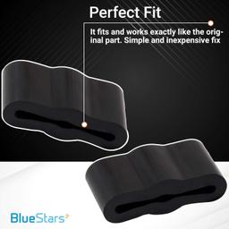 [Lifetime Warranty] 8268961 Dishwasher Sleeve Friction Pad - Compatible with Whirlpool Kenmore Amana Dishwashers - Replaces WP8268961 WP8268961VP PS11745488 AH731965 PS731965 - Pack of 2 thumbnail 1