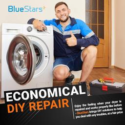 [Lifetime Warranty] 211124 & 211125 Washer Belt Assembly - Compatible with Whirlpool Maytag Jenn-Air Washers - Replaces 12112425 12112425VP 210024 AP4011179 PS2005284 22002570 thumbnail 3