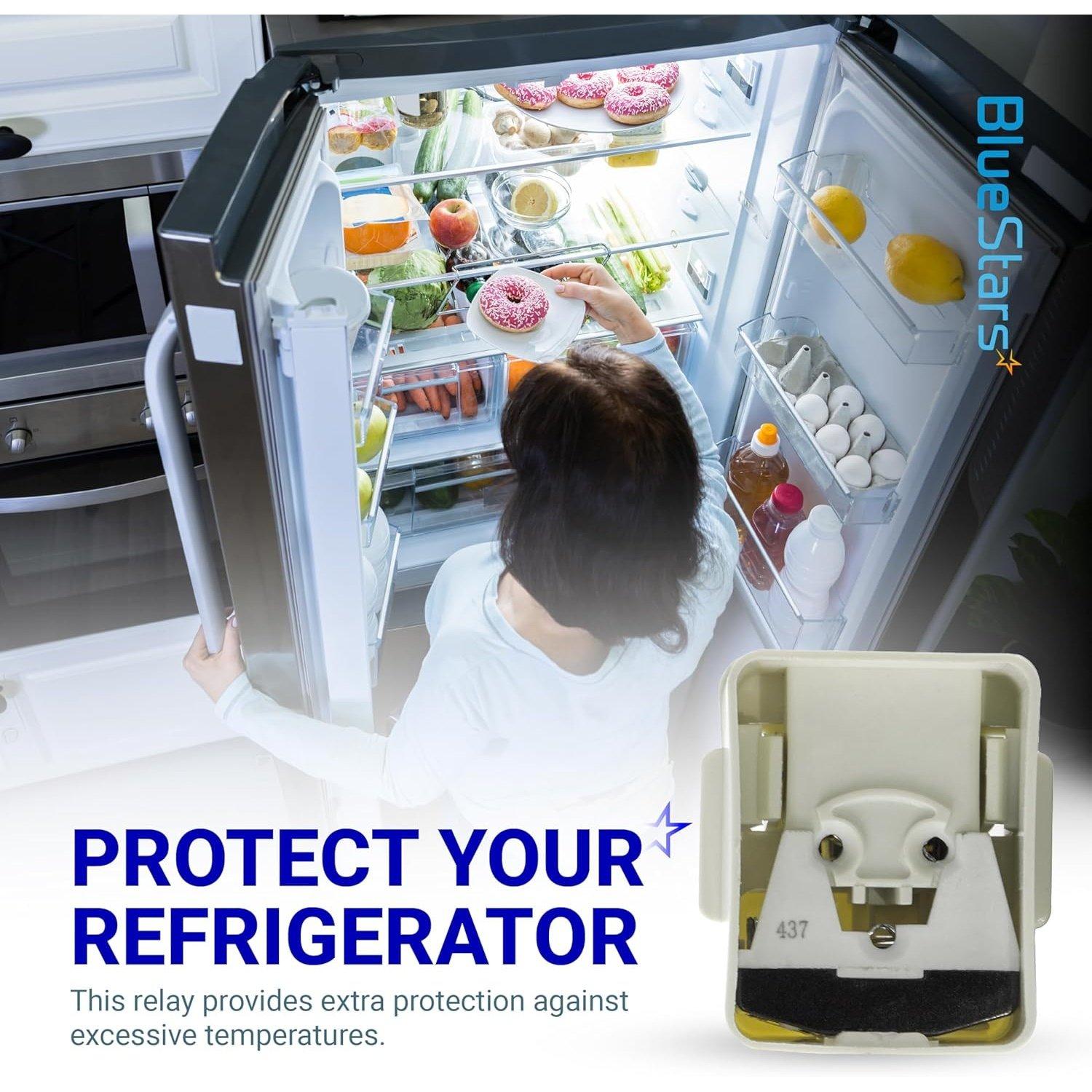 [Lifetime Warranty] 2188830 Refrigerator Compressor Relay & Overload Replacement - Compatible with Whirlpool & Kenmore Refrigerators - Replaces 2220475 PS993073 2188829 1177466 image 3