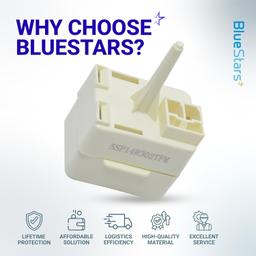 [Lifetime Warranty] 2188830 Refrigerator Compressor Relay & Overload Replacement - Compatible with Whirlpool & Kenmore Refrigerators - Replaces 2220475 PS993073 2188829 1177466 thumbnail 1