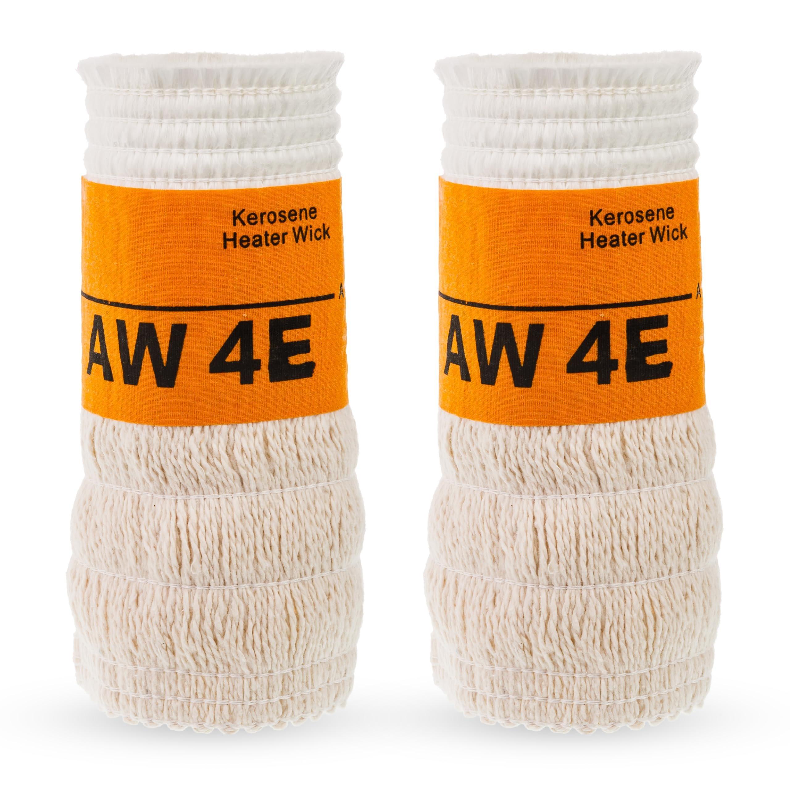 [Lifetime Warranty] Heater Wick AW4E Pack of 2 - Compatible with Sengoku HMN-110 KeroHeat CTN-110 Heatmate HMN-110 Mega Heat MGN-110 (#4308953) - Replacement American Wick #4E image 0
