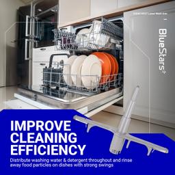 [Lifetime Warranty] 5304518927 Lower Spray Arm - Compatible with Frigidaire, Kenmore, Electrolux Dishwashers - Replaces 154567702, 5304507175, AP6810011, 154567701 thumbnail 4