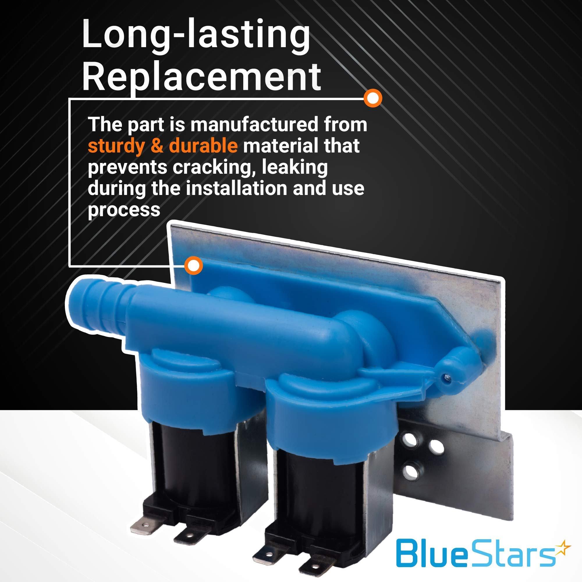 [Lifetime Warranty] 285805 Washer Water Inlet Valve with Mounting Bracket - Fit Whirlpool Kenmore Kitchen Aid - Replaces 292197 3349451 3354565 AP3094541 KAWS850JQ4 LSQ8243HQ0 7MLSC9545JQ2 image 3