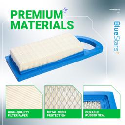 [Lifetime Warranty] 698083 697153 Air Filter - For John Deere LA115 LA105 L100 Z225 LA110 GY20573 Craftsman LT1000 LT2000 794422 795115 697634 797008 697776 Riding Lawn Mower with 697015 Pre Air Cleaner - Pack of 5 thumbnail 2