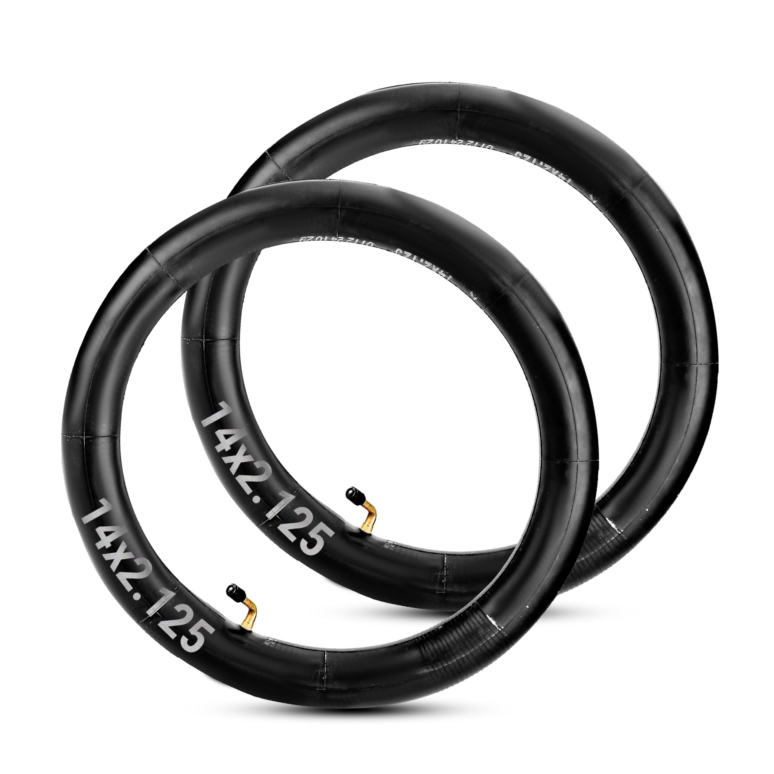 [Lifetime Warranty] 14x2.125 Bike Inner Tubes - Pack of 2 image 0