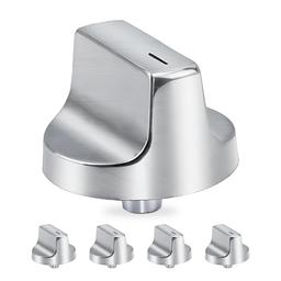[Lifetime Warranty] W11366438 Gas Range Stove Control Knob - Compatible with Whirlpool WCG55US0HS00 WCG55US0HS05 WCG55US6HS00 WCG55US6HS05 - Replaces W11084623 W11359382 W11505414 4929319 - Pack of 5 thumbnail 0