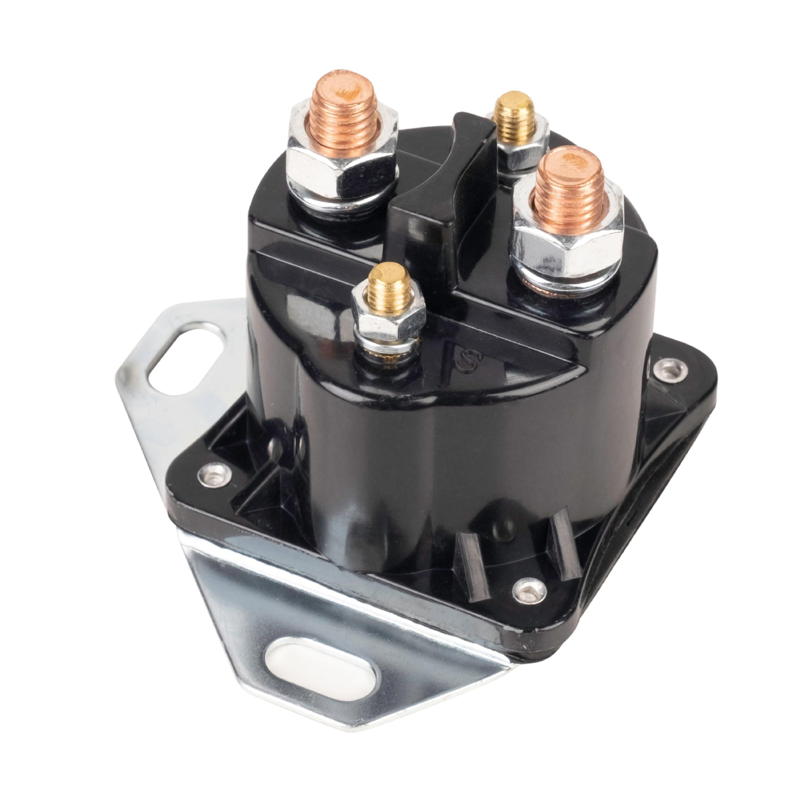 Motor Products SS598T Starter Solenoid Compatible with 110 John Deere Ford F150 F250 F350 12-volt System 4 terminals - Replaces STS1 SS4 SS598 image 0