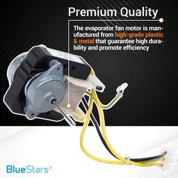 [Lifetime Warranty] WR60X10220 Refrigerator Condenser Fan Motor - Compatible with GE Hotpoint Refrigerators - Replaces PS1766247 AP4298602 WR60X10171 WR60X10133 1257132 AH1766247 EA1766247 WR60X10192 thumbnail 4