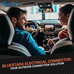 [Lifetime Warranty] 100 PCS Blue Flag Spade Terminals Female thumbnail 6