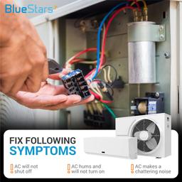 [Lifetime Warranty] CJX2-1210 3 Pole Contactor 25 Amp 220 VAC Coil - Fits Relays, Air Conditioner, Heat Pump thumbnail 3
