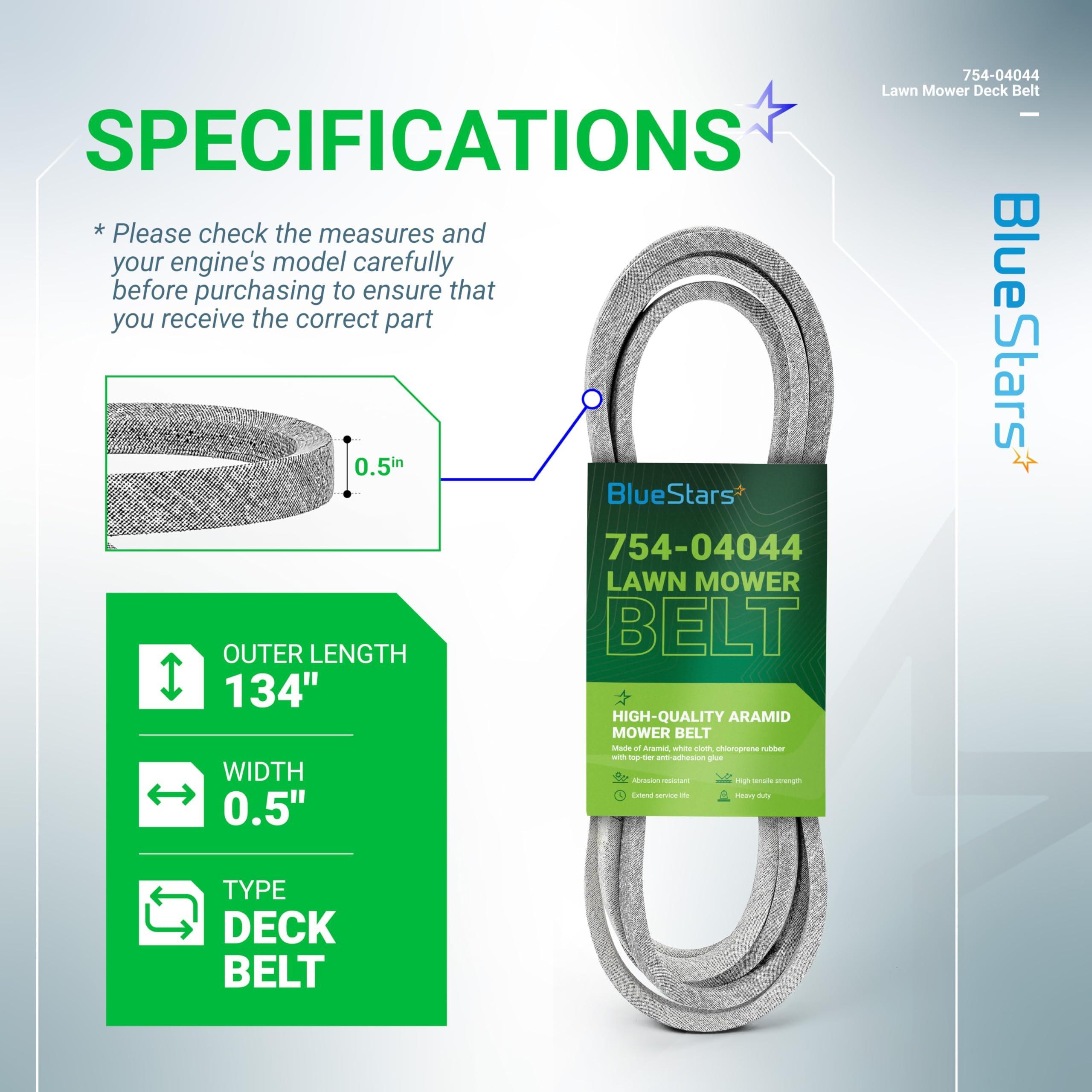[Lifetime Warranty] 954-04044A Mower Deck Belt image 2