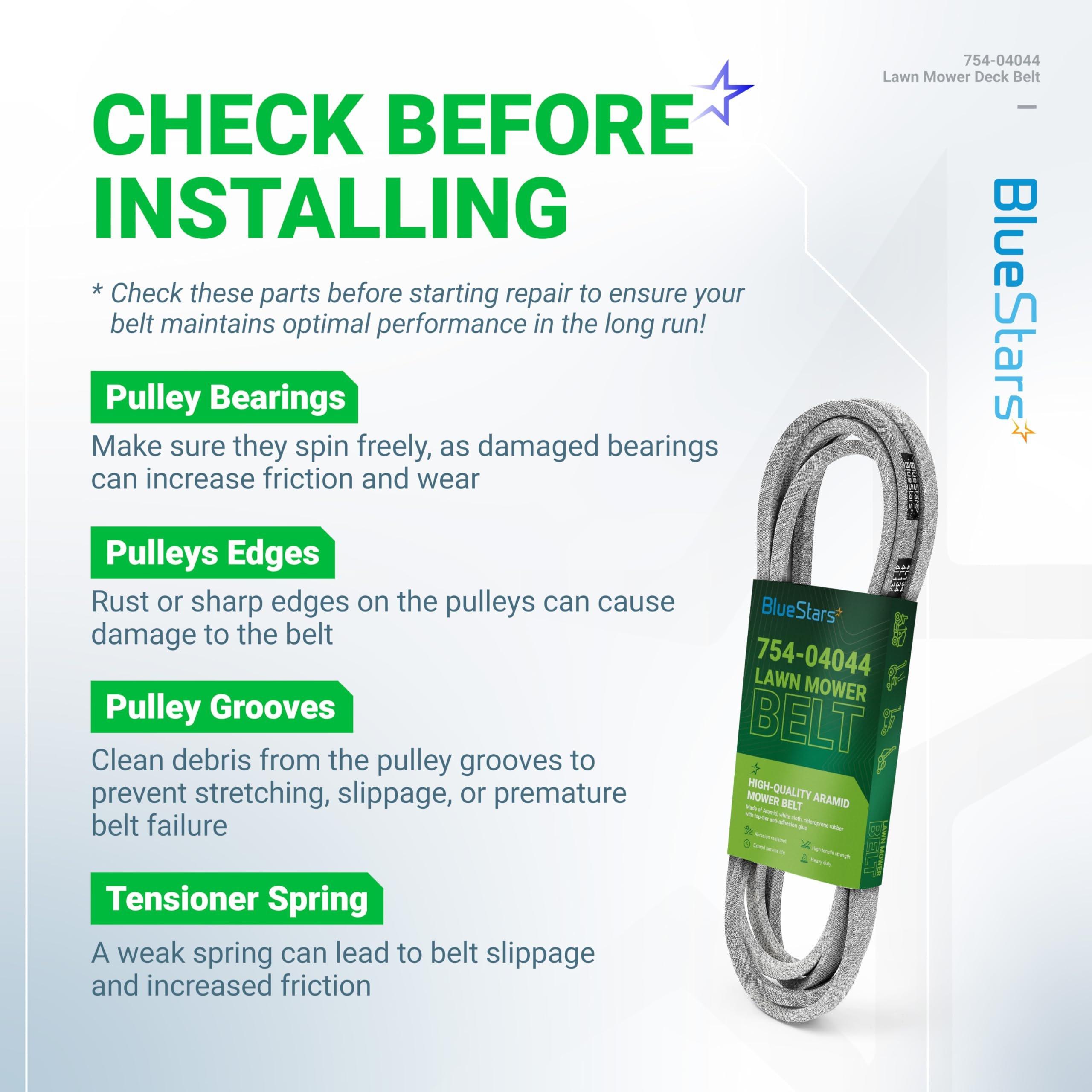 [Lifetime Warranty] 954-04044A Mower Deck Belt image 6