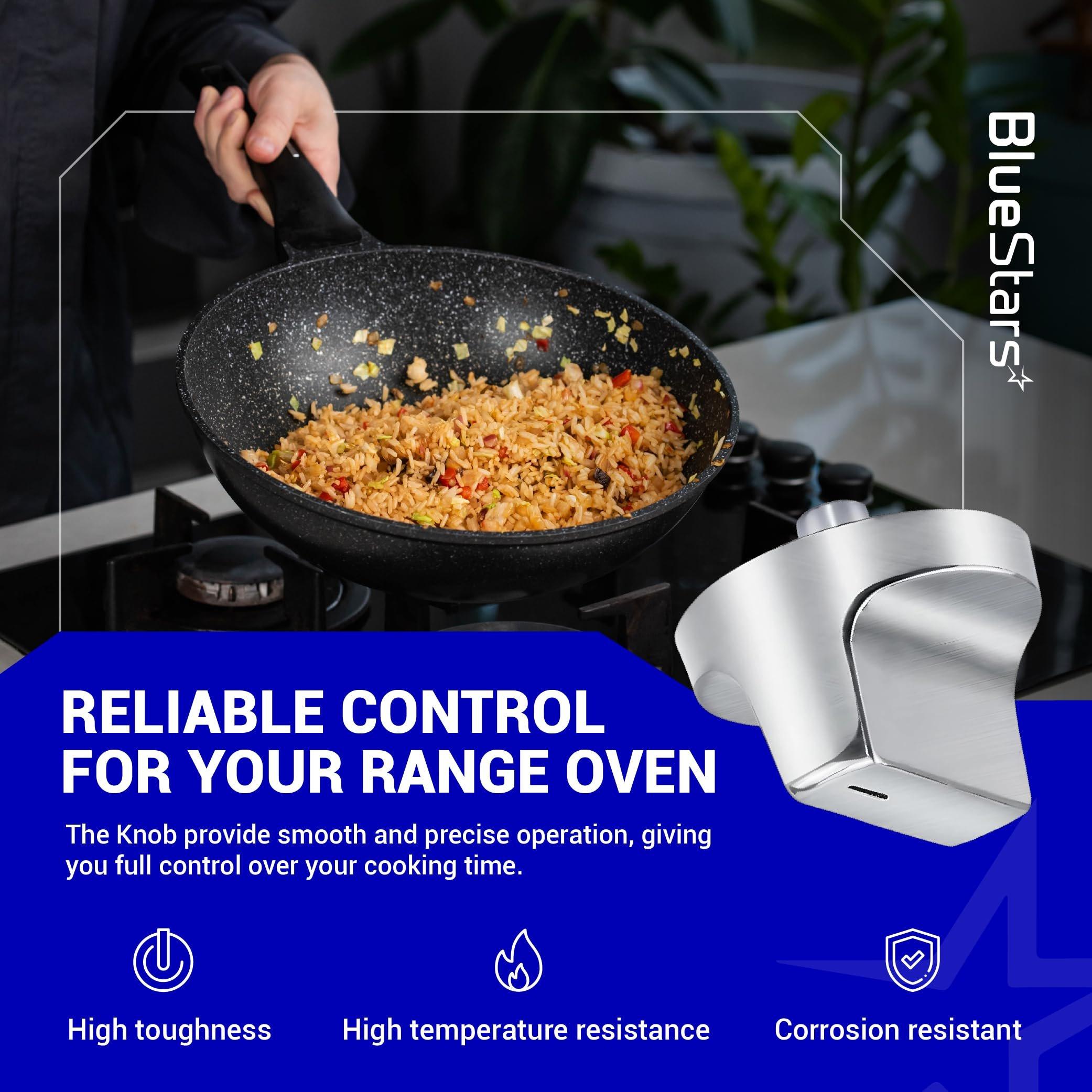 [Lifetime Warranty] W11366438 Gas Range Stove Control Knob - Compatible with Whirlpool WCG55US0HS00 WCG55US0HS05 WCG55US6HS00 WCG55US6HS05 - Replaces W11084623 W11359382 W11505414 4929319 - Pack of 5 image 2