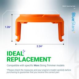 [Lifetime Warranty] WA6531 GT Trimmer Spool Cap Covers - Pack of 4 thumbnail 2