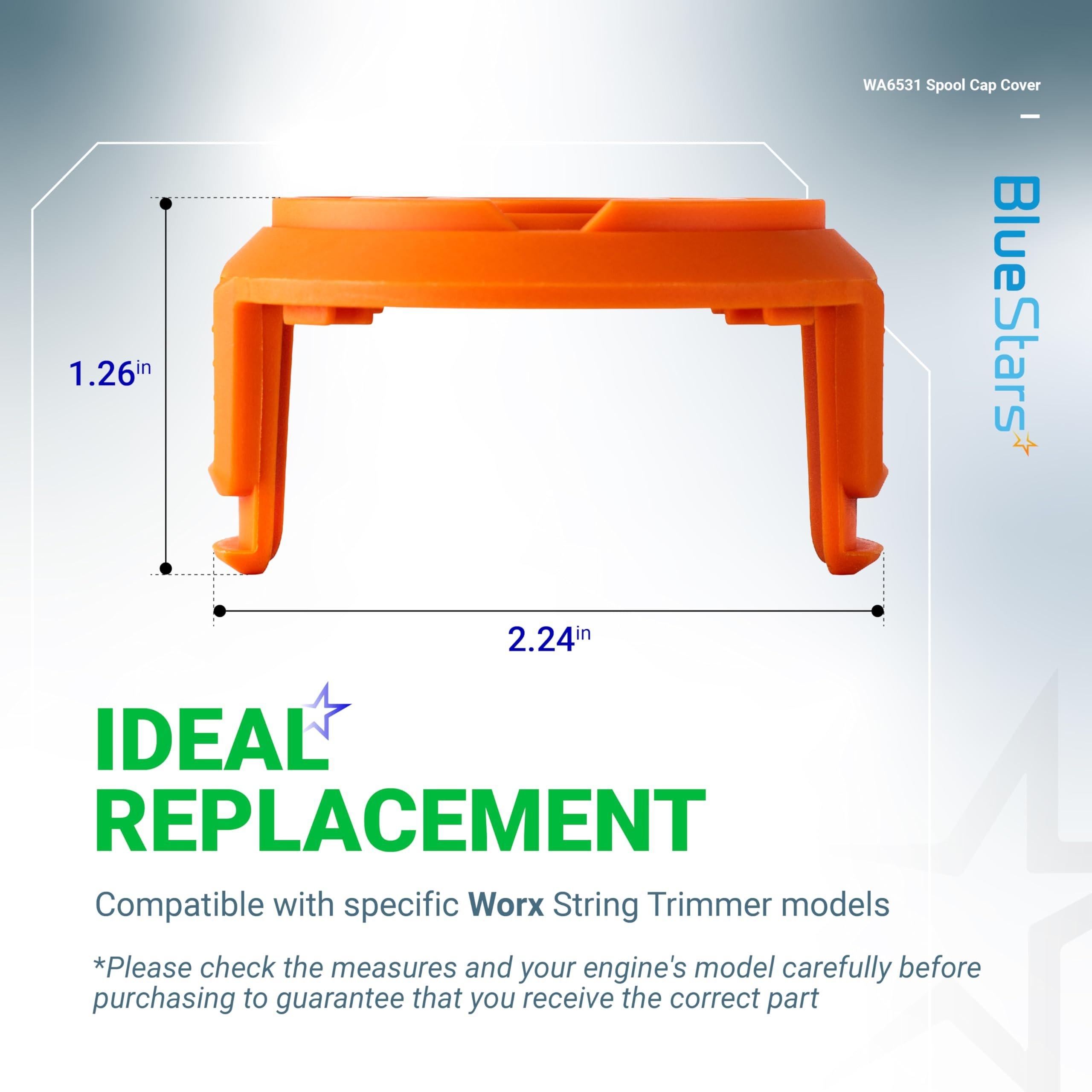 [Lifetime Warranty] WA6531 GT Trimmer Spool Cap Covers - Pack of 4 image 2