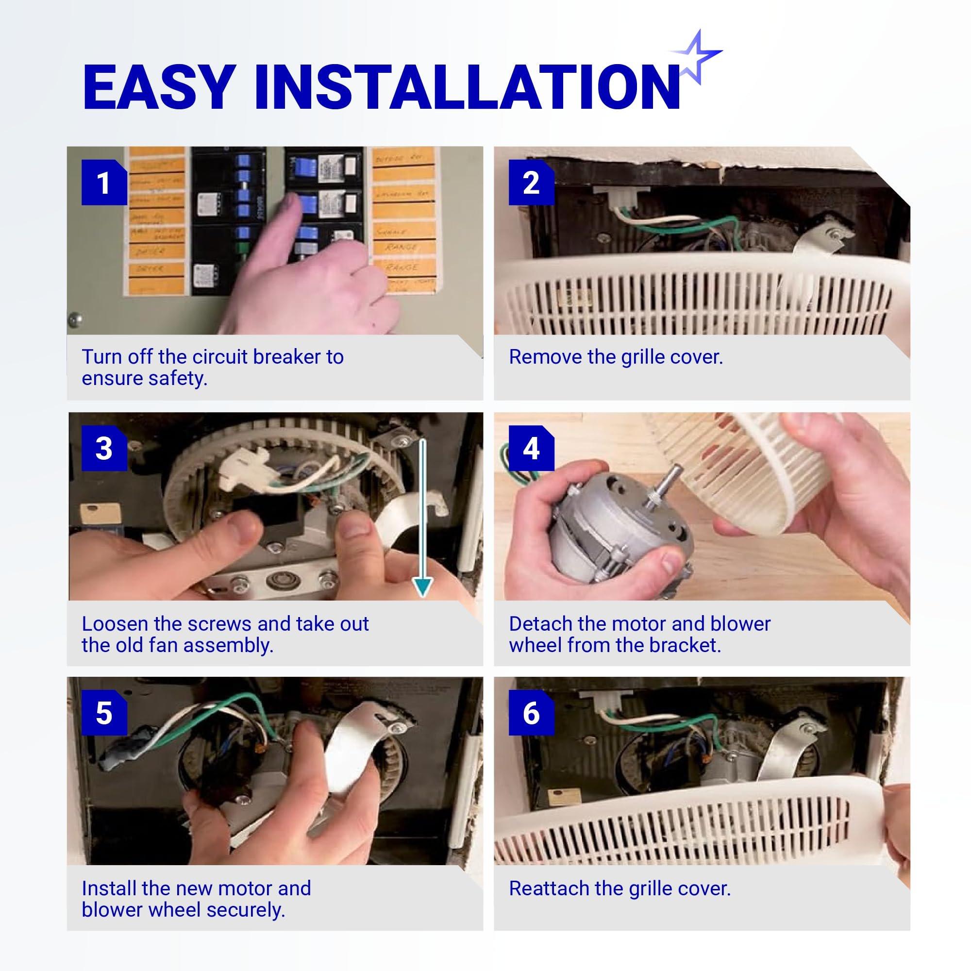 [Lifetime Warranty] 8832NA Blower Motor image 3