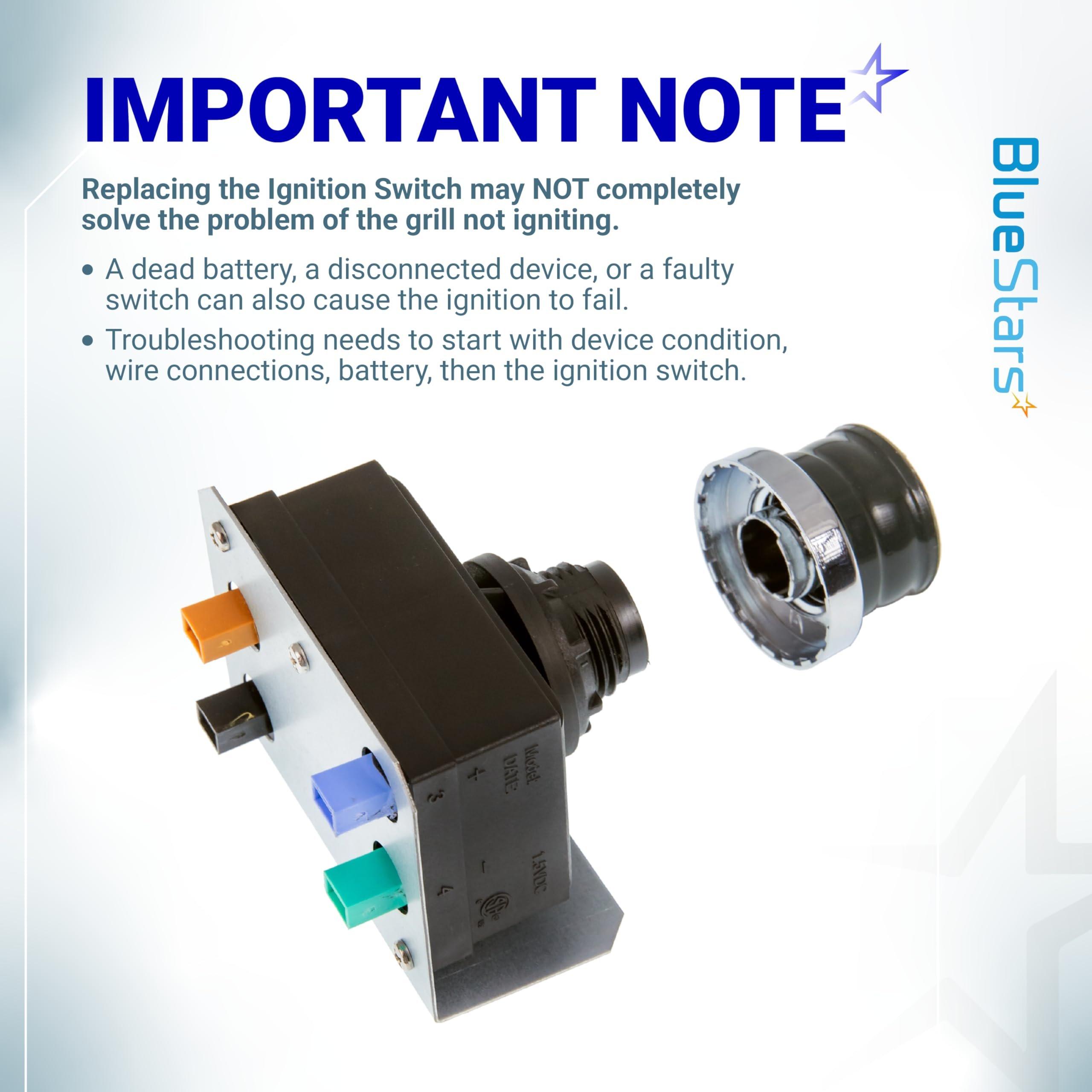 [Lifetime Warranty] 1836-13 7629 Genesis Igniter for Weber Genesis Grill Parts Genesis 300 Series Front-control Grills 3-Burner Igniter Module Weber 88826 E310 E320 E330 Button Switch image 7