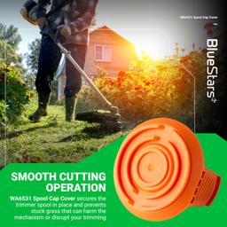 [Lifetime Warranty] WA6531 GT Trimmer Spool Cap Covers - Pack of 4 thumbnail 1